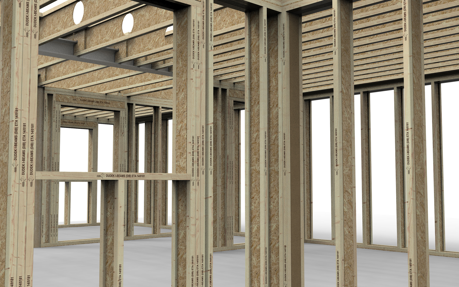 DUDEK GROUPManufacturer of windows,<br> doors and wooden I-beams